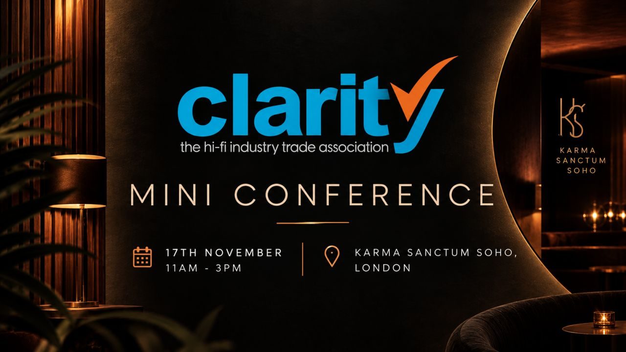 Clarity Mini Conference: 17th November, 11am to 3pm, at Karma Sanctum Soho, London