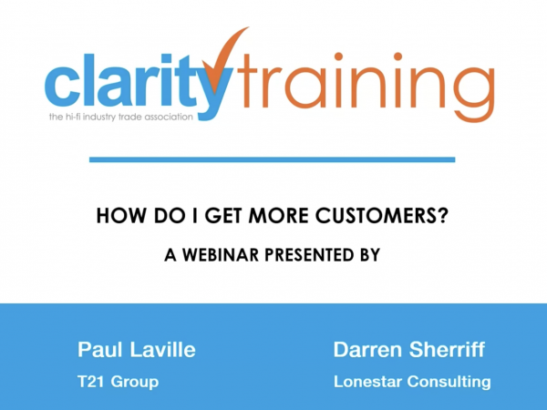 Watch The "How Do I Get More Customers?" Webinar